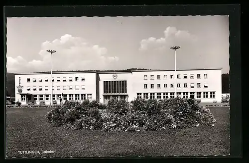 AK Tuttlingen, Blick auf den Bahnhof