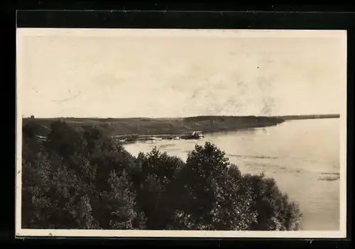 AK Gravelotte, Blick auf das Ufer am Kummerower See