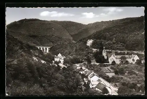AK Bendorf, Sayn, Blick auf die Kirche im Ort