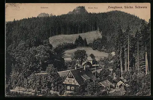 AK Sebnitz, das Gasthaus Zeughaus
