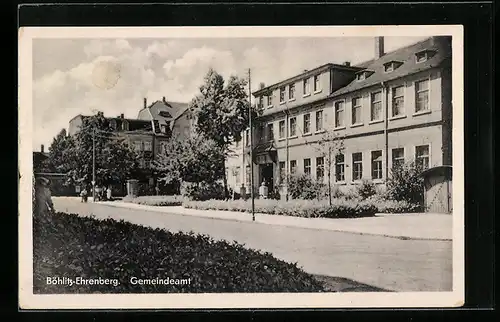 AK Böhlitz-Ehrenberg, vor dem Gemeindeamt