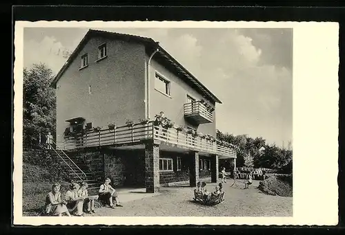 AK Karlsruhe, Marxzell, Privat-Kinderheim Sonnenalb