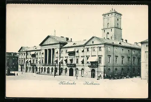 AK Karlsruhe, vor dem Rathaus