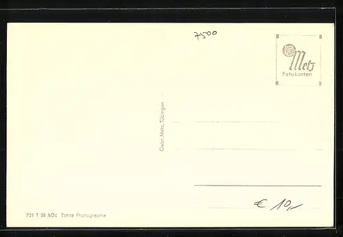 AK Karlsruhe-Durlach, Strasse vor dem Baslertor