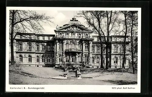 AK Karlsruhe i. B., Fassade des Bundesgericht