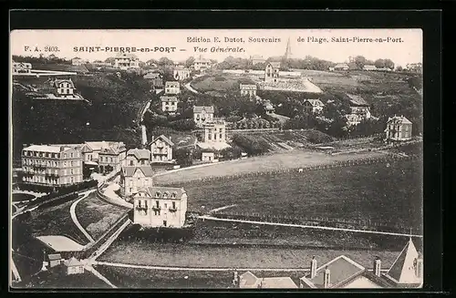 AK Saint-Pierre-en-Port, Vue générale