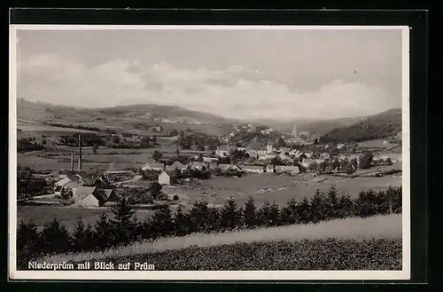 AK Niederprüm, Gesamtansicht mit Blick auf Prüm