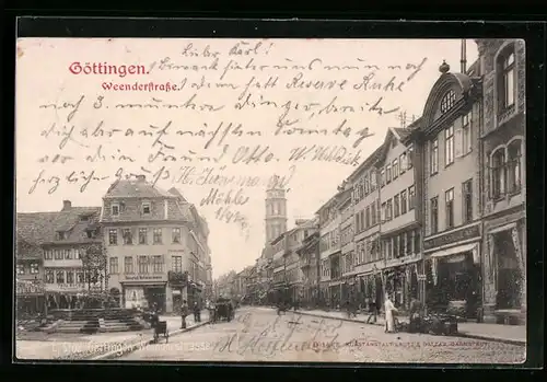 AK Göttingen, Weenderstrasse