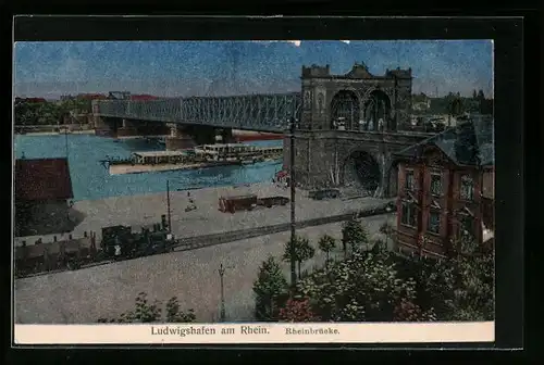 AK Ludwigshafen / Rhein, Rheinbrücke