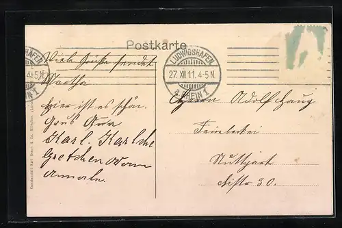 AK Ludwigshafen / Rhein, Rheinbrücke