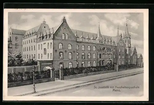 AK Mainz, St. Josefstift mit Haushaltungsschule