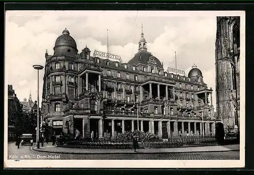 AK Köln a. Rh., Dom-Hotel