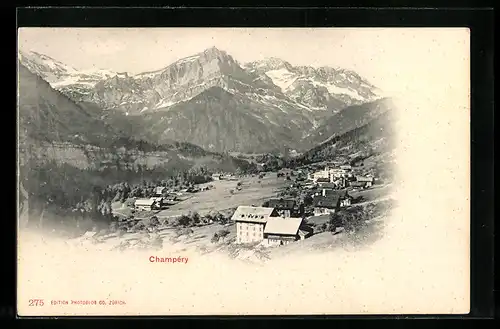 AK Champery, Vue Generale
