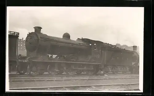 Foto-AK Lokomotive der englischen Eisenbahn mit Kennung 9407