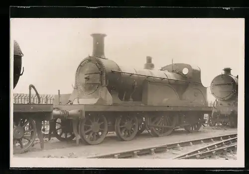 Foto-AK Lokomotive der englischen Eisenbahn mit Kennung A222