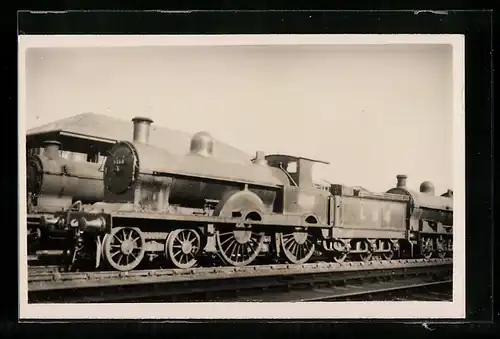 Foto-AK Lokomotive der englischen Eisenbahngesellschaft LMS mit Kennung 5155