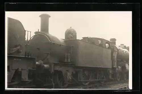 Foto-AK Englische Eisenbahn, Lokomotive mit Kennung 1419