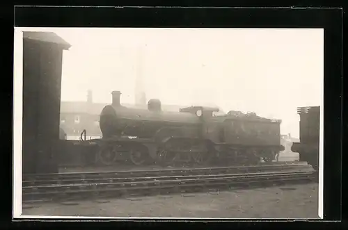 Foto-AK Lokomotive der englischen Eisenbahngesellschaft LNER mit Kennung 4180