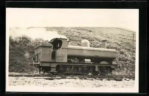 Foto-AK Lokomotive der englischen Eisenbahngesellschaft mit Kennung 1882