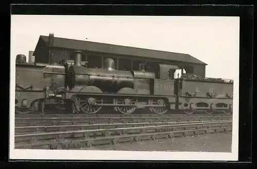 Foto-AK Lokomotive der englischen Eisenbahngesellschaft LMS mit Kennung 3100