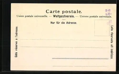 AK Brünigbahn, Station mit Restaurant