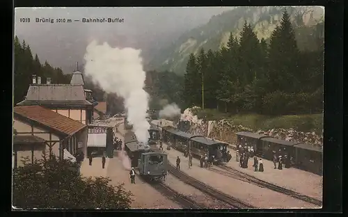 AK Brünigbahn, Bahnhof-Buffet