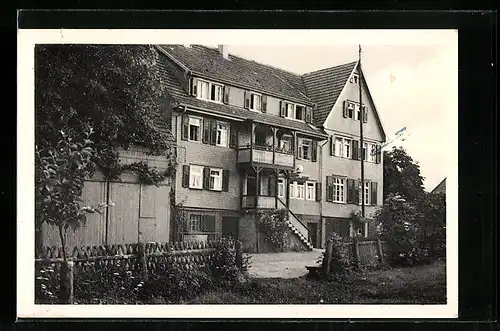 AK Weisbach /Odenwald, Gasthaus u. Pension Jägerheim