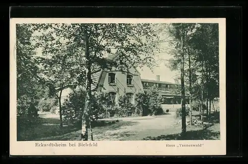 AK Eckardtsheim-Bez. Minden, Haus Tannenwald