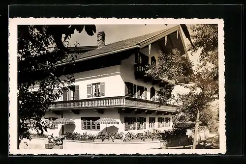 AK Marquartstein /Pettendorf, Pension Kaffee Wessnerhof / Haus Moritz