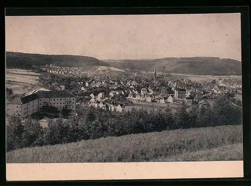 AK Tuttlingen, Totalansicht aus der Vogelschau