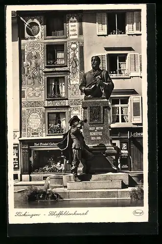 AK Säckingen, Scheffeldenkmal