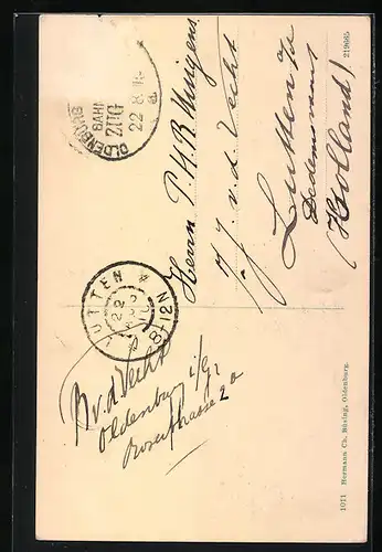 AK Oldenburg, Kirchhofslinde und Gertrudenkapelle