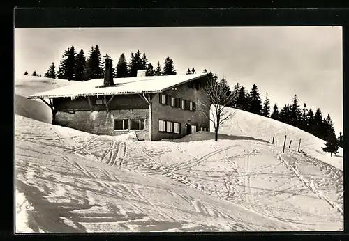 AK Bernau im Hochschwarzwald, Gasthaus und Pension Krunkelbachhütte