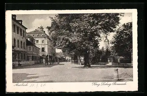 AK Ansbach, auf der König Ludwig Promenade