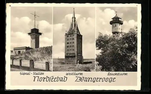 AK Wangerooge, Signalstation, Westturm, Leuchtturm