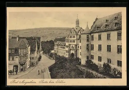 AK Bad Mergentheim, Partie beim Schloss