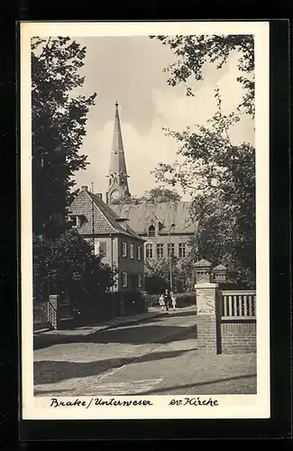 AK Brake /Unterweser, Evangelische Kirche