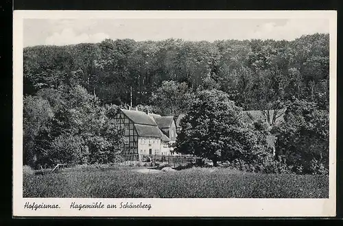 AK Hofgeismar, Hagemühle am Schöneberg