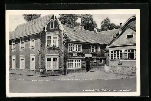 AK Altenfeld (Thür. Wald), Haus des Volkes