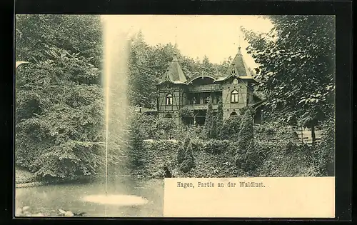 AK Hagen, Partie an der Waldlust