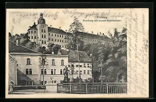 AK Freising, Domberg mit neuem Seminarbau