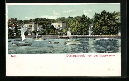 AK Kiel, Düsternbrook von der Wasserseite