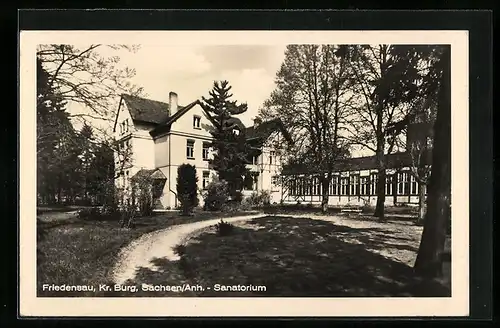 AK Friedensau Krs. Burg, Sanatorium
