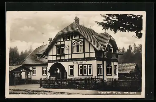 AK Bad Elgersburg (Thür. Wald), Der Mönchhof