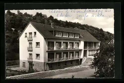 AK Bad Orb /Spessart, Sanatorium Quellenhof Haus Rivinius