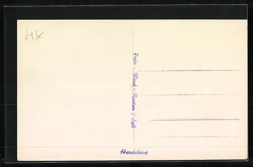 AK Alt-Rantum auf Sylt, Seeheim Haus Hannover
