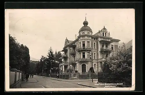 AK Bad Reichenhall, Sanatorium Barmherzige Brüder Marienburg