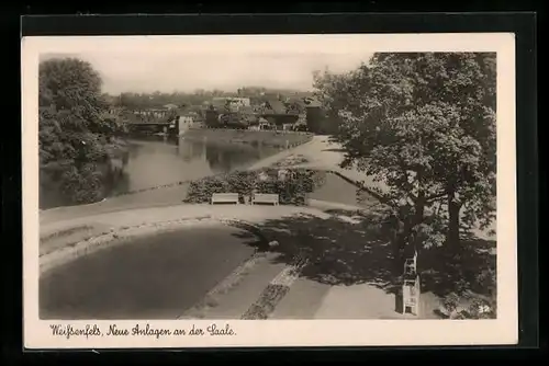 AK Weissenfels, Neue Anlagen an der Saale