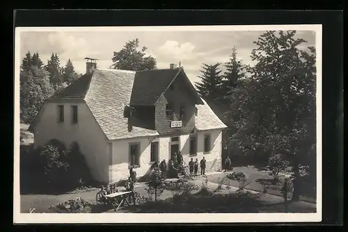 AK Schmiedefeld i. Thür., Ferienheim und Jugendherberge Stutenhaus am Adlersberg