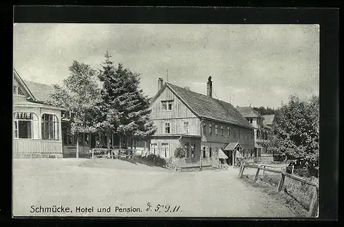 AK Schmücke (Thür. Wald), Hotel und Pension